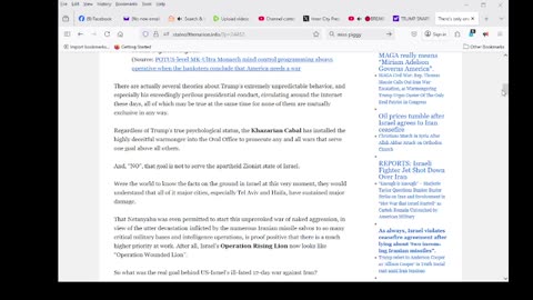 There’s only one reason why the US-Israeli Terror Group called for a ceasefire