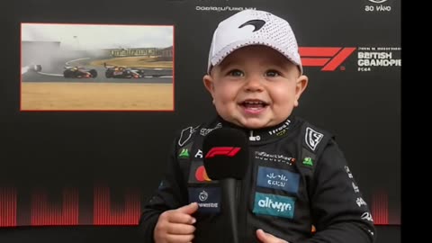 Lando Norris P1 Silverstone Baby version