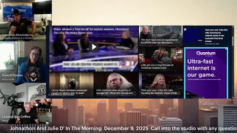 Johnathon And Julie D' In The Morning December 9, 2025