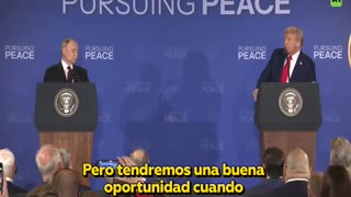 VERSIÓN COMPLETA: Putin y Trump ofrecen una rueda de prensa conjunta