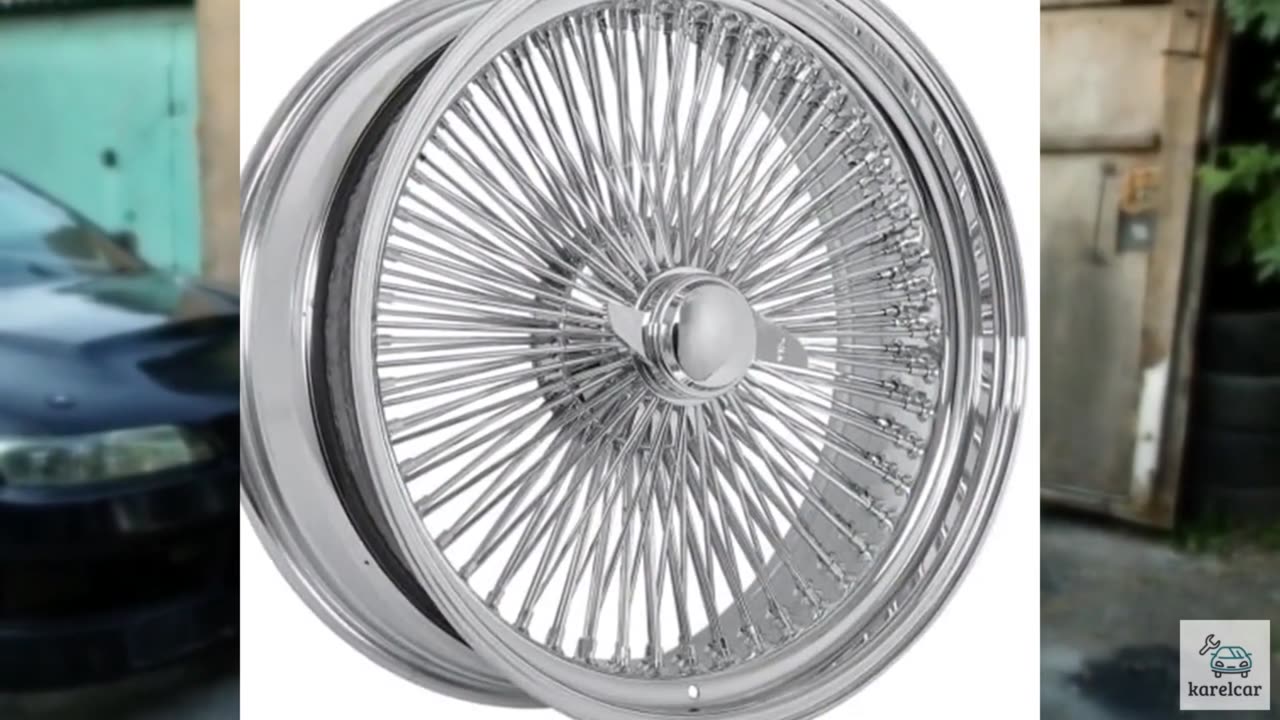 LA Wire Wheels | 20x8” | Standard 150-Spoke Straight Lace | Includes 4 Knock Off