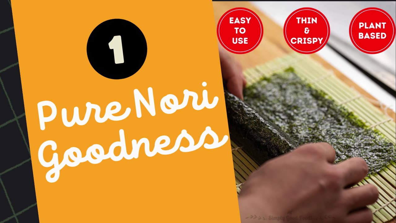 Nori Sheets Magic: Healthy, Tasty, and Versatile with Urban Platter