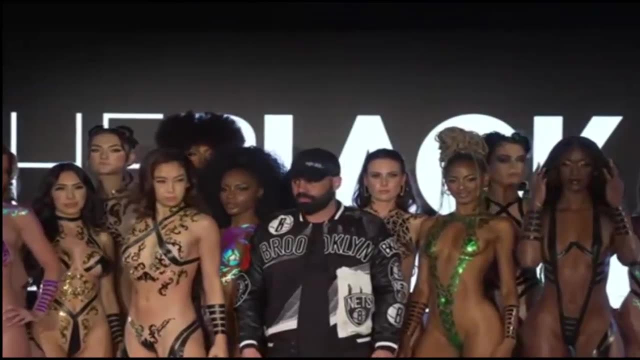 THE BLACK TAPE PROJECT Swimwear NYFW 2025 New York - 4K - Black Tape Chic