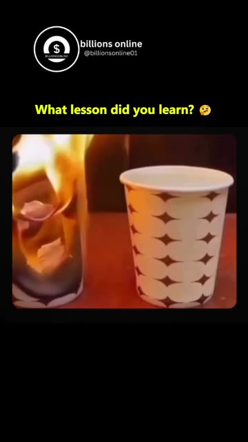 What lesson did you learn?