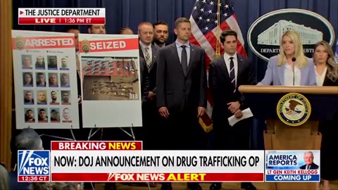 AG Pam Bondi announces largest fentanyl seizure in U.S. history; Sinaloa Cartel members arrested