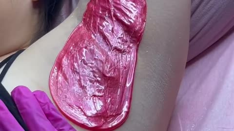 Underarm Waxing with Sexy Smooth Cherry Desire by @thebratglamstudio | Thick Hair Removal