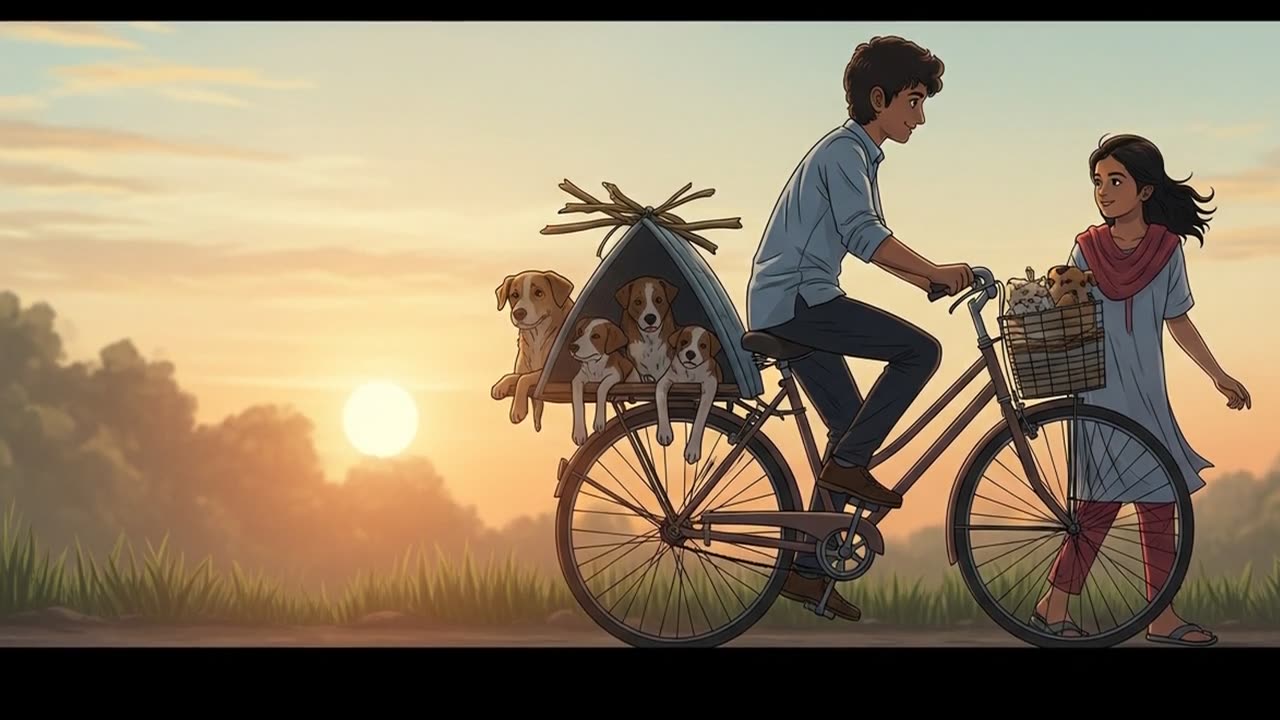 Dog Saves Collapsed Bear Cub