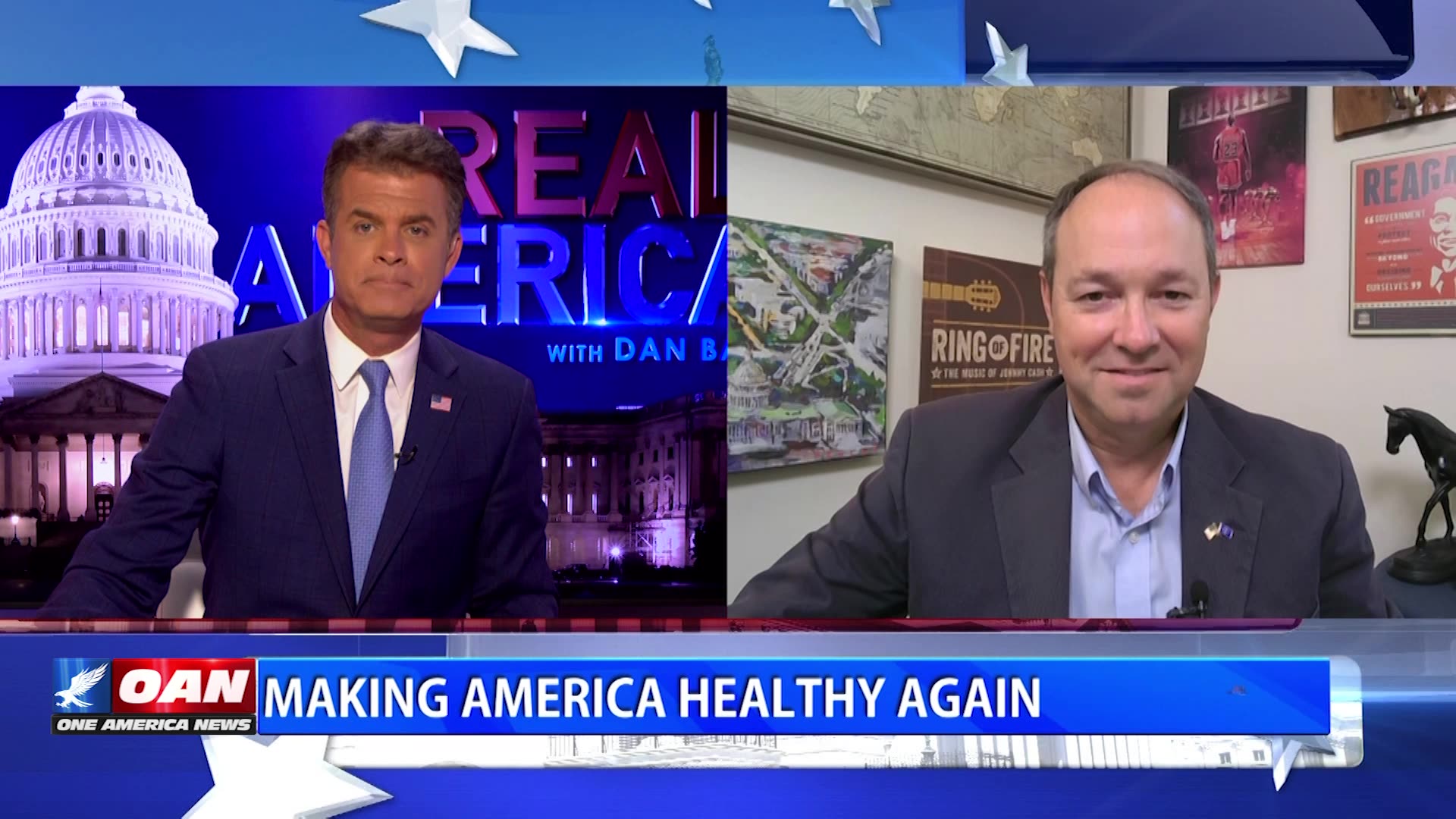 REAL AMERICA -- Dan Ball W/ Rep. Marlin Stutzman, 7/28/25