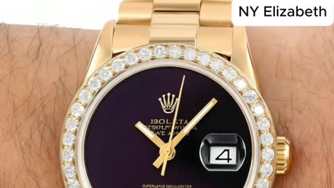 ROLEX DAY-DATE 36MM – Custom Diamond Elegance