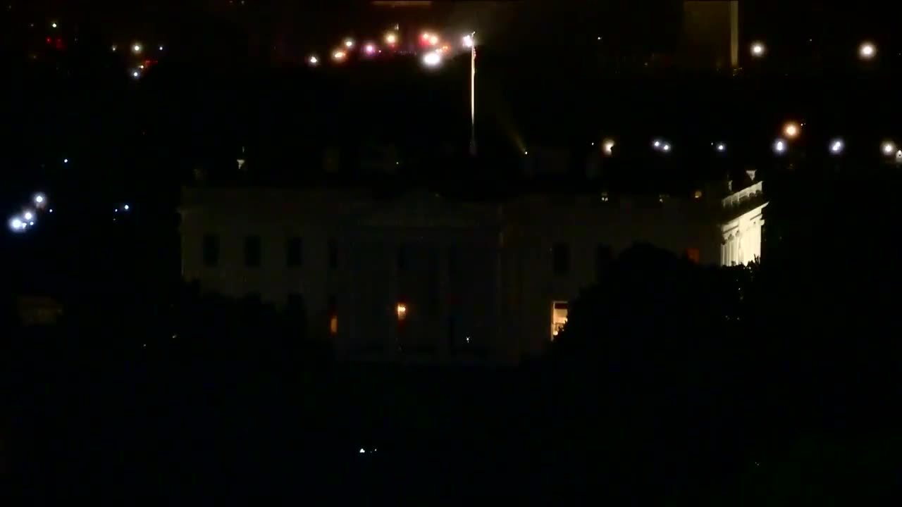 What happened at the White House？ Lights out？#WhiteHouse #blackout #America #US #TRUMP