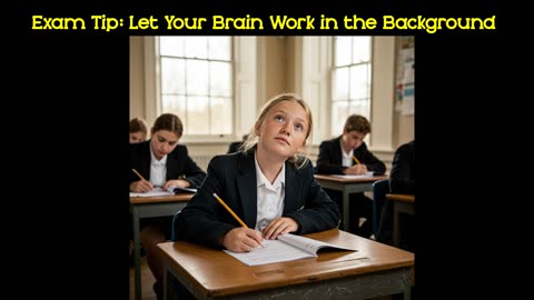 Exam Tip: Let Your Brain Work in the Background