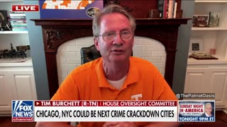 Rep. Tim Burchett reveals that he wants NG Troops to clean up all BLUE cities like Memphis, TN.