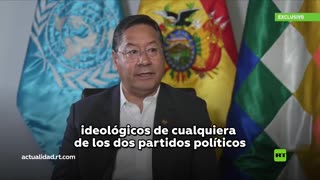 Arce a RT: Esperamos que la derecha que gane en balotaje elija aliarse con los BRICS