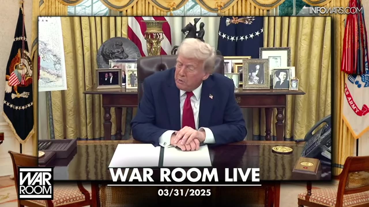 WAR ROOM with Owen Shroyer [FULL] Monday 3/31/25