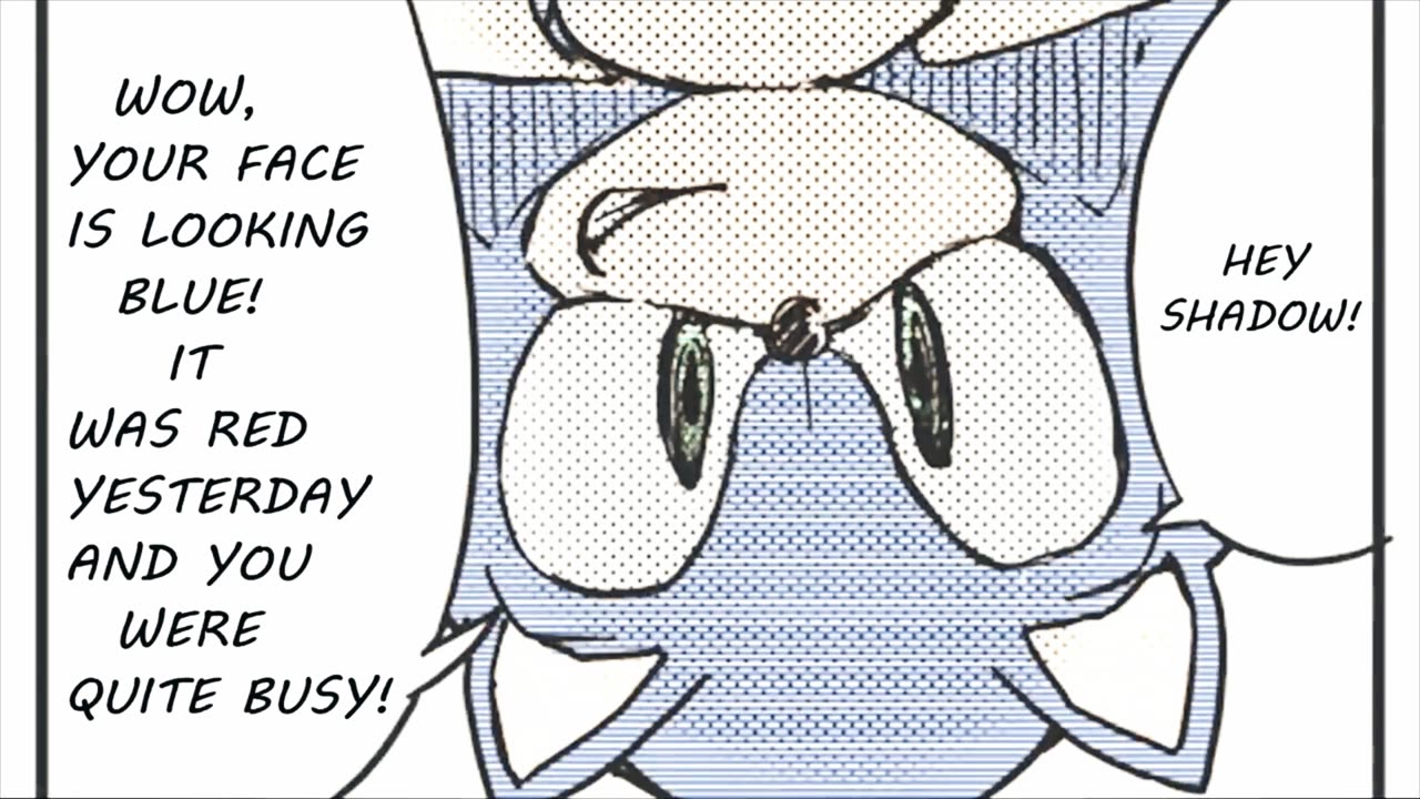 the drunk precistent (sonic comic)