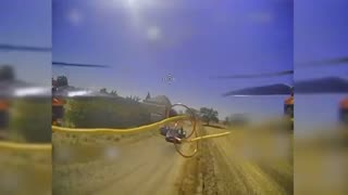 Odessa Partisans Attacked a TCC Vehicle With an FPV Drone