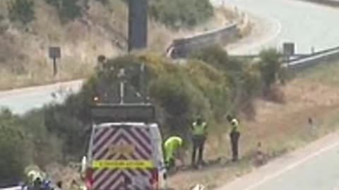 A woman almost died in a crash at the same spot as Diogo Jota's tragedy just days earlier 🚨