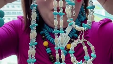 250505-7 The Sleeping Beauty raw ore natural sterling treatment turquoise