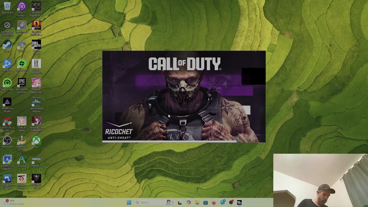 starting with warzone. i have a few games i'm thinking about streaming.