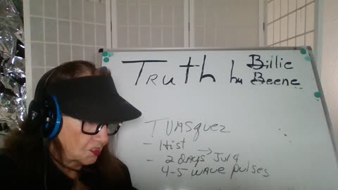 70725- 2P TRUTH BY BILLIE BEENE TX-89 DEATHS! PRES T-TX VISIT! PULSED WAVES JUICED UP TX FLOODS!