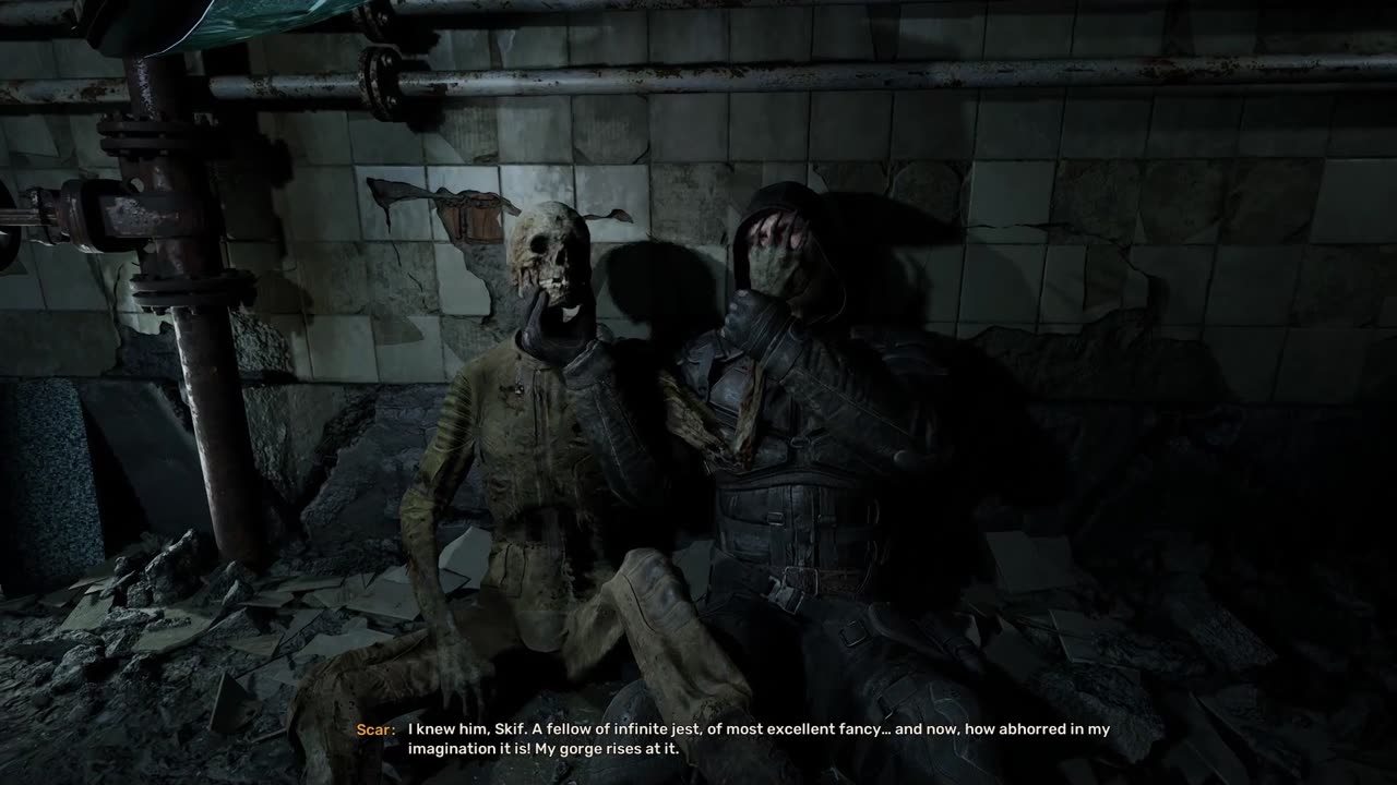 No wonder Scar seems a bit loose in the head ( CutScene ).