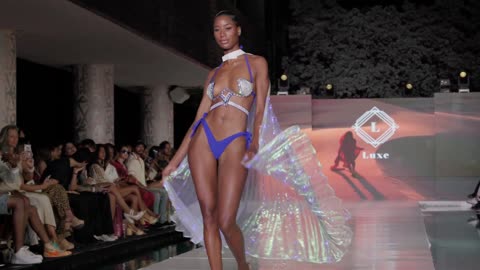 👑 Jazzma Kendrick Introduces LUXE Living Fashions 2024 Miami Swim Week | 4K Slow-Motion Feature