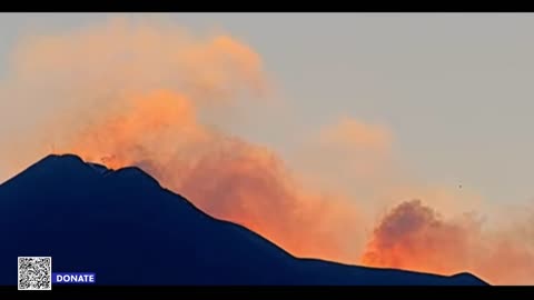 Live Volcano Eruption