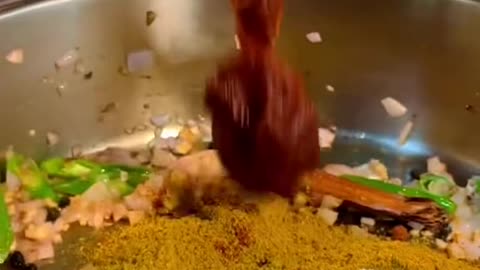 Chekan kabsa cooking video