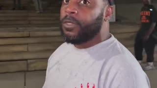 Black man reports a huge group of people praying in honor of Charlie Kirk