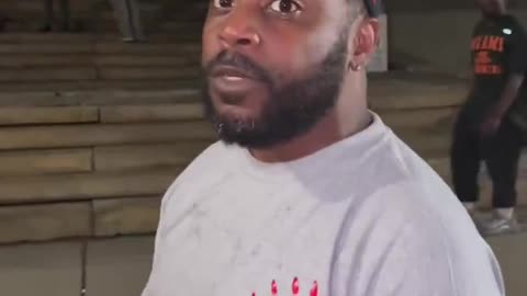 Black man reports a huge group of people praying in honor of Charlie Kirk