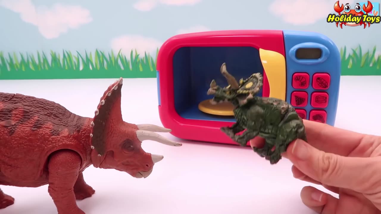 Heating Dino Skin to Change the Color from Brown to Black