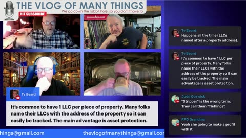 Lots to talk about tonight (prerecorded show)