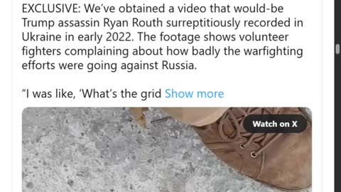 The Routh Records: See Ukraine Through the Lens of a Would-be Trump Assassin