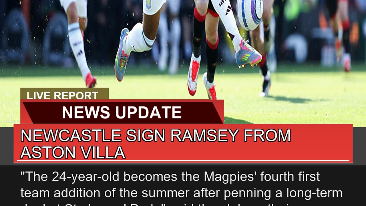 Newcastle Sign Ramsey From Aston Villa