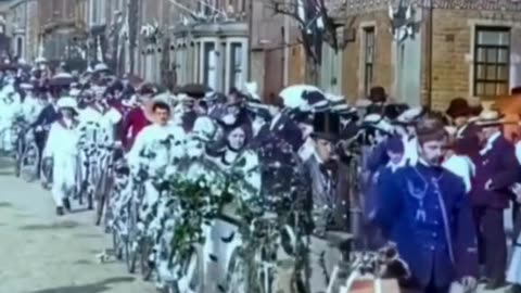🎉 Parade of 1902 – A Festive Blast from the Past!