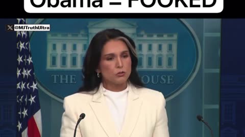Tulsi Gabbard basically says Obama is FOOKED