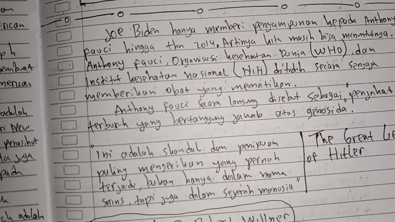 Kontroversial! Anthony Fauci & WHO – Benarkah Mereka Tidak Peduli Kesehatan Manusia?