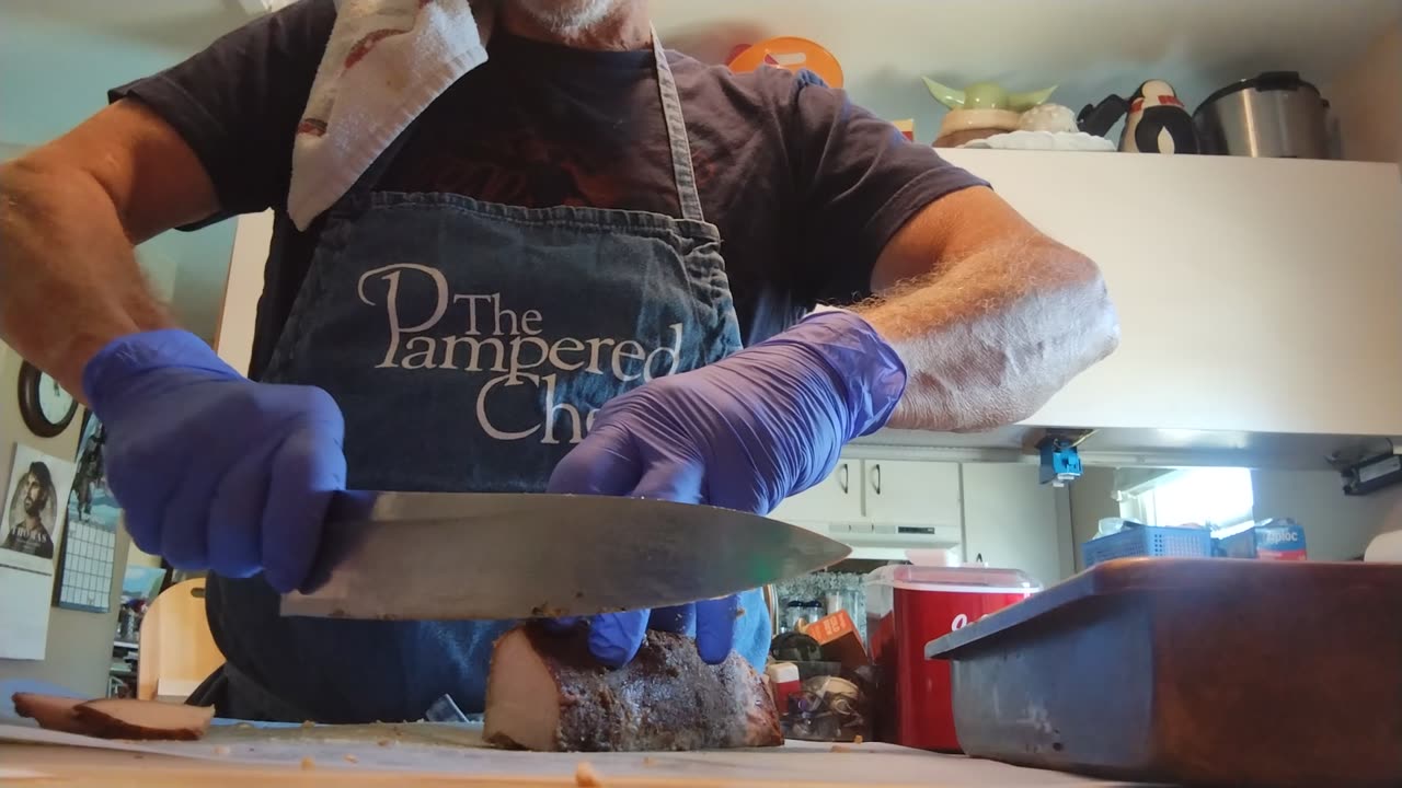 runnin a knife