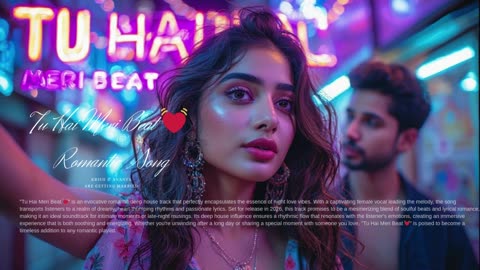 Tu Hai Meri Beat ❤️ | Romantic Fusion Love Hindi Song | Female Vocal Night Vibes