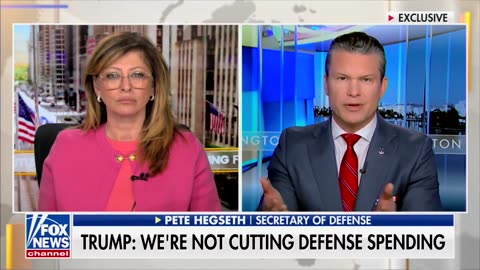 Pete Hegseth Says the President Has a Clear Agenda to Rebuild the U.S. Military