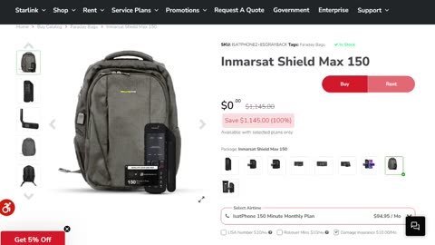 “A Backpack That Can Save Your Life.” Shop Satellite Store Back To School Products