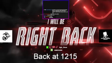 MARINE VET SHADOW BANNED ON STREAMING PLATFORM ( FOLLOW TO SUPPORT)