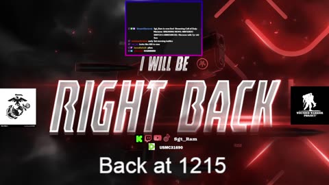 MARINE VET SHADOW BANNED ON STREAMING PLATFORM ( FOLLOW TO SUPPORT)