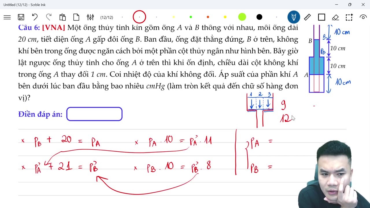 Đề minh hoạ môn Vật Lý - Đề số 10