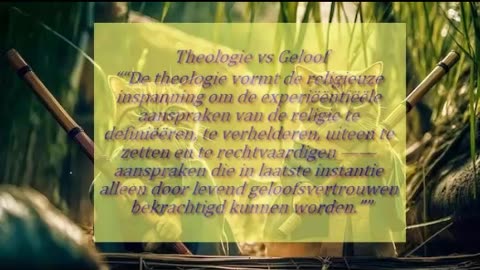 Theologie versus Geloof