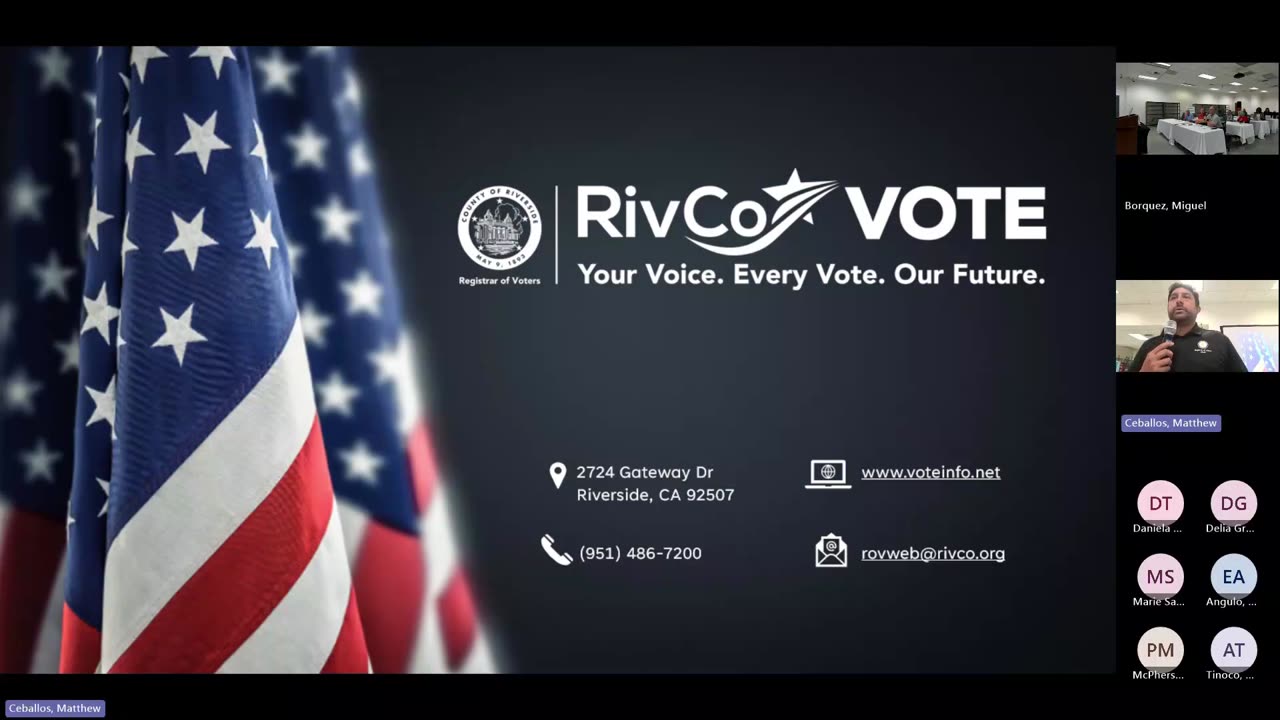 REIT Addresses Board July 29 & The Election Panel July 24, 2025