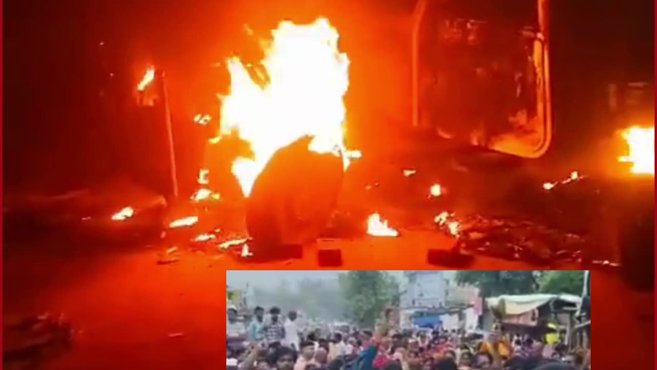 NEET Aspirant (19) Brutally Killed by Cattle Smugglers, Head Crushed — Mob Burns Vehicle