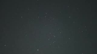 Starlink satellites were seen flying over Japan today