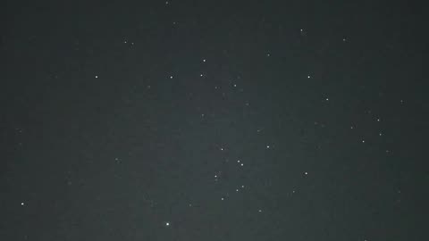 Starlink satellites were seen flying over Japan today