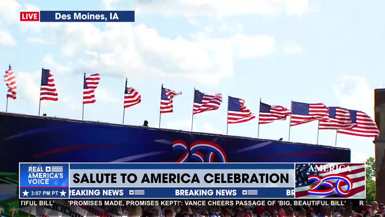 “LAND OF THE FREE AND THE HOME OF THE BRAVE!”